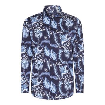 推荐Etro Paisley Print Collared Button-Up Shirt商品
