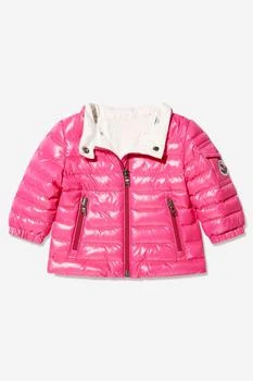 Moncler | Moncler Enfant Baby Girls Down Padded Paulas Jacket in Pink,商家Childsplay Clothing,价格¥2619