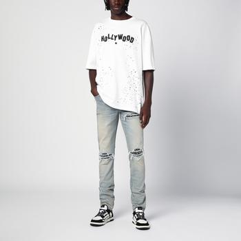 Tシャツ・カットソー AMIRI FW24 HOLLYWOOD SHOTGUN TEE (AMJYTE1092 BLACK) Amiri Hollywood' Shotgun T-Shirt - Black - 60% Off