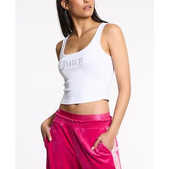 Juicy Couture正品, Juicy Couture | Women's Cotton Embellished Tank Top商品图片 