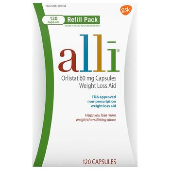 Alli | alli排油片 120片商品图片,满$80享8折, 满折