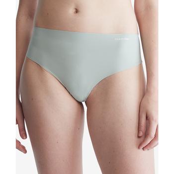 商品Calvin Klein | Women's Invisibles High-Waist Thong Underwear QD3864,商家Macy's,价格¥65图片