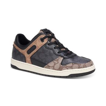 商品Coach | Men's C201 Low-Top Sneakers in Signature Canvas,商家Macy's,价格¥1499图片
