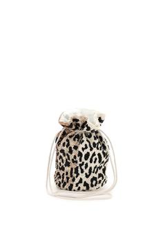 ganni包, Ganni | Ganni hand-beaded mini bucket bag商品图片 5.4折