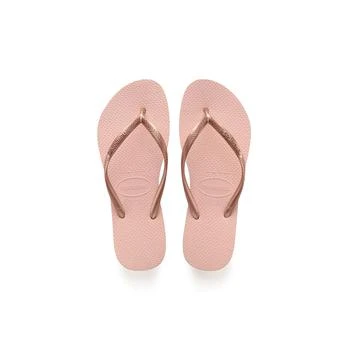Havaianas | Slim Flip Flop Sandal (Toddler/Little Kid/Big Kid),商家Zappos,价格¥60