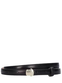 Lemaire | 15mm Military Leather Belt,商家LUISAVIAROMA,价格¥2251