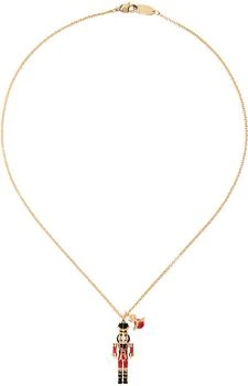 Vivienne Westwood | Gold Nutcracker Pendant Necklace 独家减免邮费