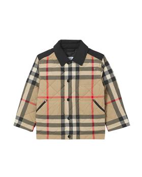 推荐Kid's Renfred Vintage Check Quilted Jacket, Size 3-14商品