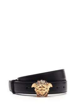 范思哲皮带真假, Versace | Versace Women's  Black Leather Belt商品图片 4.2折起