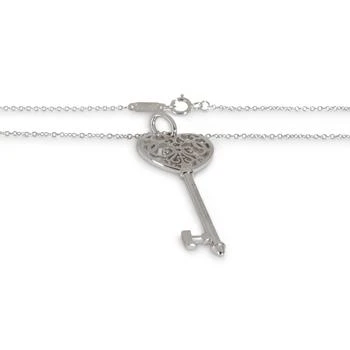 [二手商品] Tiffany & Co. | Tiffany & Co. Keys Fashion Pendant in 18k White Gold 0.05 CTW,商家Premium Outlets,价格¥9688