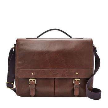 Fossil | Fossil Men's Miles Leather Messenger 2.9折
