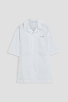 推荐Printed cotton-poplin shirt商品