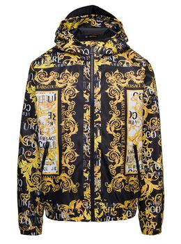 Versace | Versace Jeans Couture Zipped Hooded Jacket商品图片,9.5折