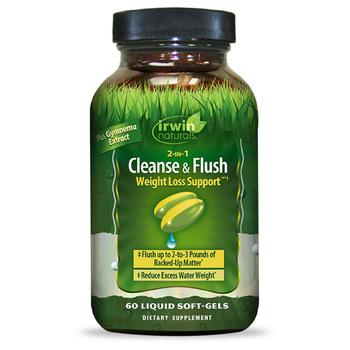 Irwin Naturals, Irwin Naturals | 2-In-1 Cleanse & Flush Weight Loss Support商品图片 独家减免邮费