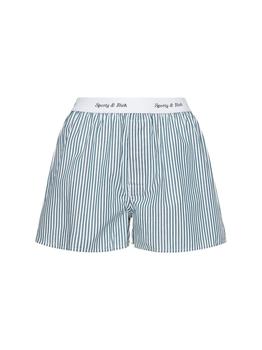 Sporty & Rich | Striped Boxer Shorts商品图片,