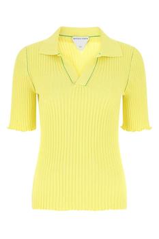 Bottega Veneta | Bottega Veneta Ribbed Polo Shirt商品图片,