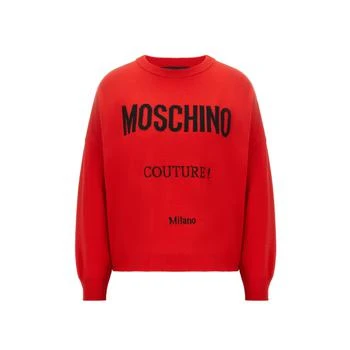 Moschino | Pull oversize en laine vierge 