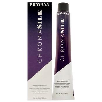 商品Pravana ChromaSilk Creme Hair Color - 7.66 Intense Red Blonde For Unisex 3 oz Hair Color图片