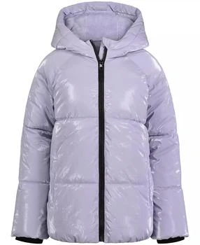 Calvin Klein | Big Girls Liquid Shine Puffer Jacket,商家Macy's,价格¥432