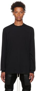 Rick Owens | Black Long Sleeve T-Shirt商品图片,额外8.5折, 独家减免邮费, 额外八五折