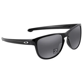 Oakley | Sliver Round Black Irdium Polarized Round Men's Sunglasses OO9342 934216 57 6.2折, 满$200减$10, 满减