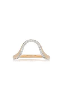 Marie Mas | Marie Mas - Aura 18K Rose Gold Diamond Ring - Pink - US 7.5 - Moda Operandi - Gifts For Her,商家Fashion US,价格¥20505