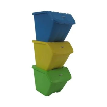 TAURUS | 10 Gallon Stackable Shutter Bin 3 Piece Set,商家Macy's,价格¥592