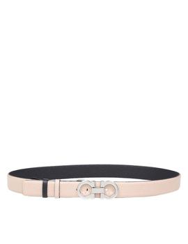 更多菲拉格慕皮带, Salvatore Ferragamo | Salvatore Ferragamo Gancini Logo Plaque Reversible Belt商品图片 8.1折