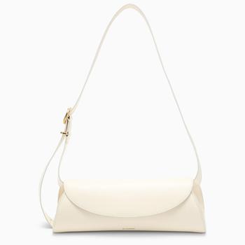 Jil Sander | Milk-coloured leather shoulder bag商品图片,