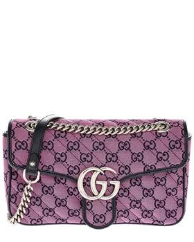 Gucci | Gucci GG Marmont Small Canvas Shoulder Bag 7.5折, 独家减免邮费