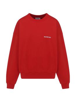 巴黎世家卫衣精选, Balenciaga | Balenciaga Logo Printed Crewneck Sweatshirt商品图片 7.3折起