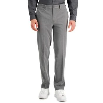 推荐Men's Slim-Fit Gray Solid Suit Pants, Created for Macy's商品