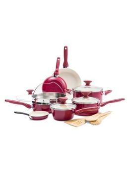 Greenpan | 16-Piece Non-Stick Cookware Set商品图片,7.8折