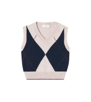 1 + in the Family | 婴幼儿 — Johannes羊毛混纺毛衣背心,商家MyTheresa CN,价格¥513