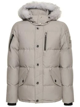 Moose Knuckles | 3q Cotton Down Jacket W/ Faux Fur,商家LUISAVIAROMA,价格¥5335