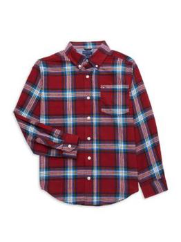 Tommy Hilfiger | ​Boy’s Plaid Shirt商品图片,5.4折