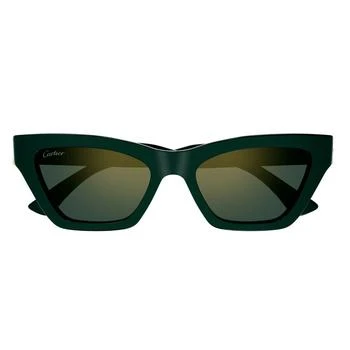 推荐Cartier Cat Eye Frame Sunglasses商品