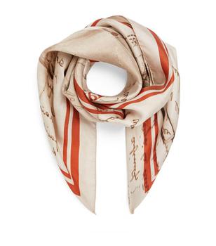 maxmara围巾是什么牌子, Max Mara | Silk Printed Scarf商品图片 