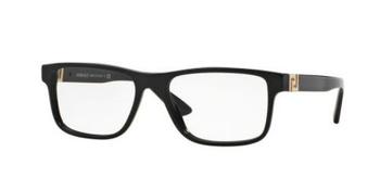 推荐Demo Rectangular Mens Eyeglasses VE3211 GB1 55商品