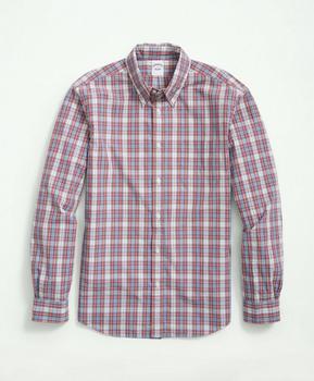 Brooks Brothers | Friday Shirt, Poplin Tartan商品图片,5.5折, 特价
