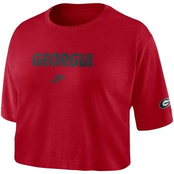 推荐Nike Georgia Wordmark Cropped T-Shirt - Women's商品
