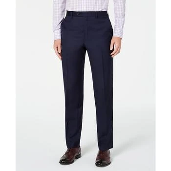 product Men's Slim-Fit UltraFlex Stretch Solid Suit Separate Pants image