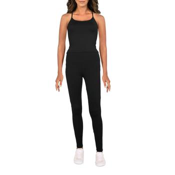 紧身裤, Catherine Malandrino | Catherine Malandrino Women's 2 Piece Crop Top & Leggings Activewear Fitness Set商品图片 1.1折起