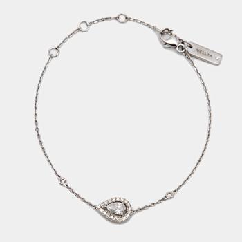 商品Boucheron | Messika Joy Diamant Poire 18k White Gold Bracelet,商家The Luxury Closet,价格¥11269图片