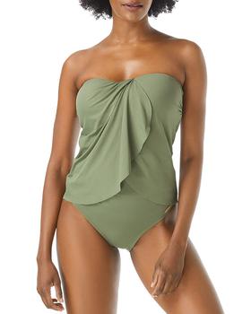 Vince Camuto | Draped Bandeau Tankini Top商品图片,独家减免邮费