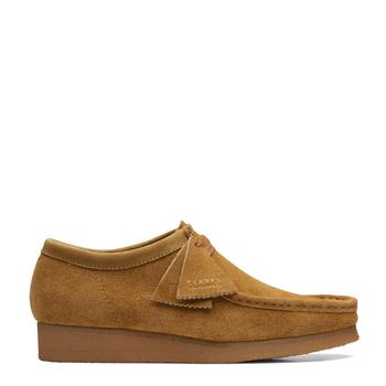 Clarks Originals Wallabee Shoes Oak Hairy Suede product img