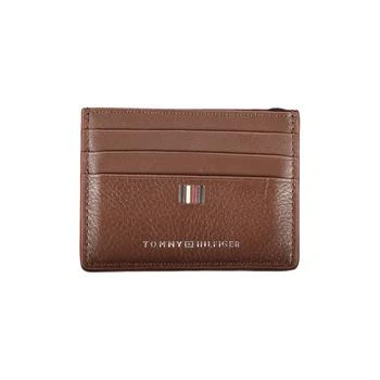 Tommy Hilfiger | Tommy Hilfiger Sleek Leather Card Holder with Contrast Detailing,商家Siebentaschen,价格¥424