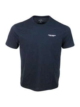 推荐Armani Exchange Logo-Printed Crewneck T-Shirt商品