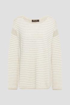loro piana, Loro Piana | Striped cashmere sweater商品图片 2.9折