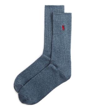 商品Ralph Lauren | Ribbed Crew Socks,商家Bloomingdale's,价格¥66图片